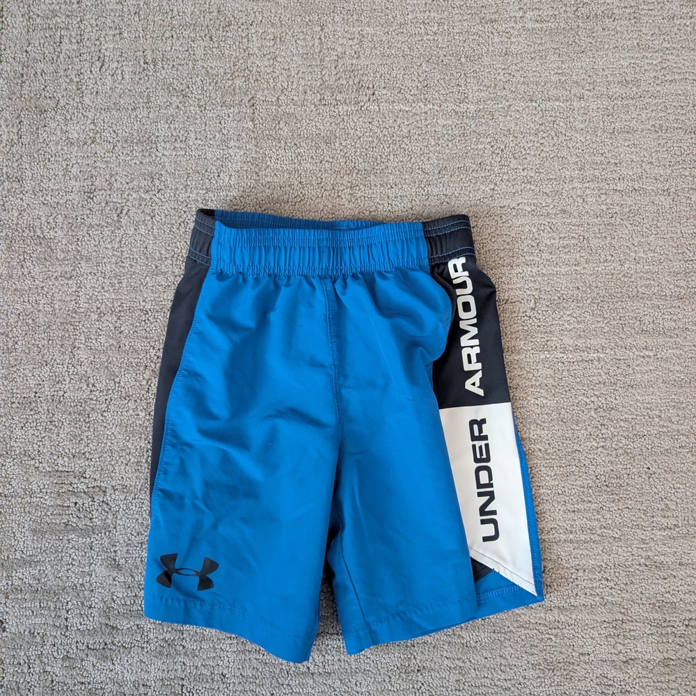 Under Armour Kids Blue and Black Shorts